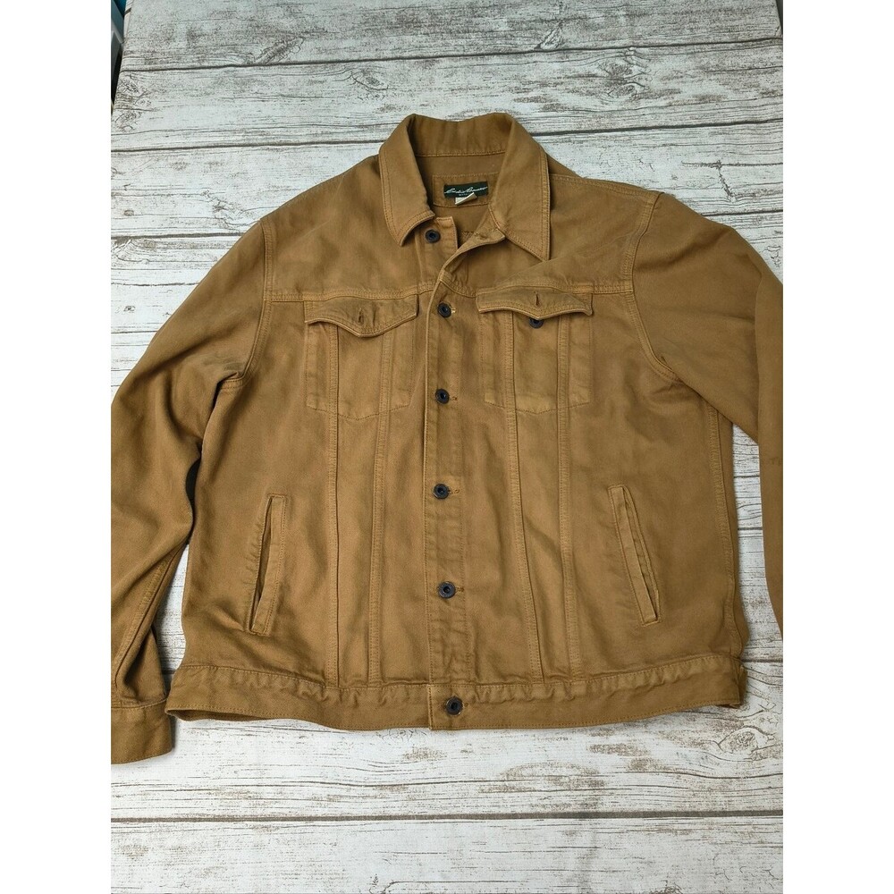 Vintage Eddie Bauer Lightweight Canvas Jacket Size Large